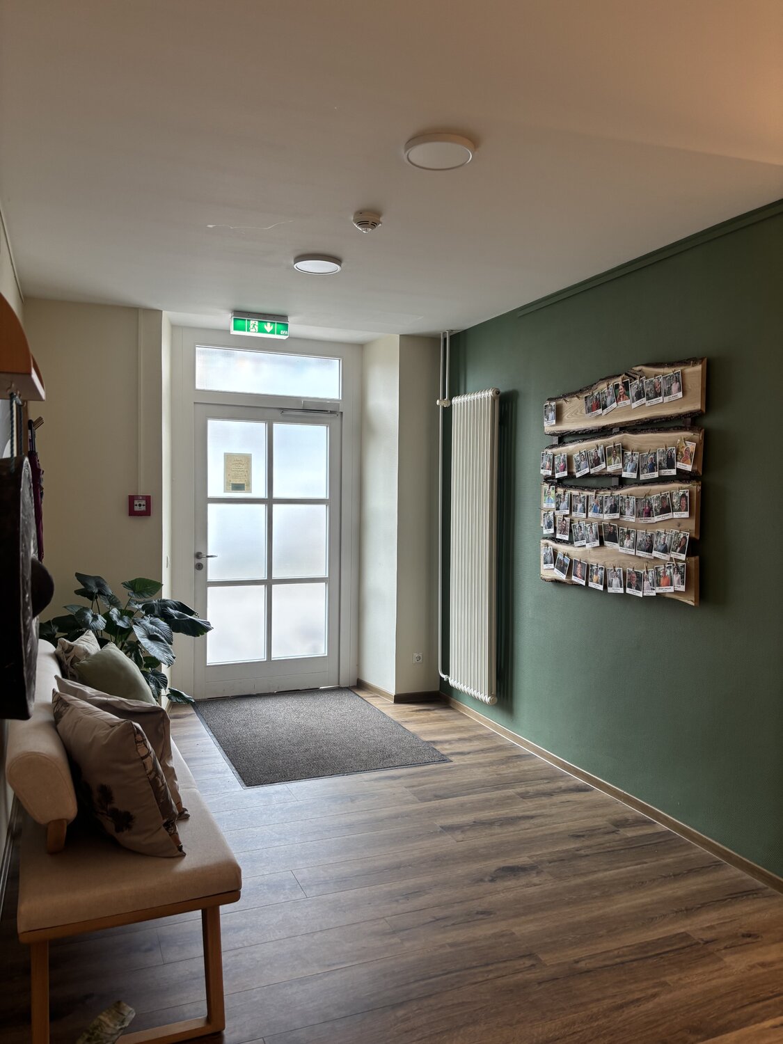 Flur des Hospizes mit neuem Boden